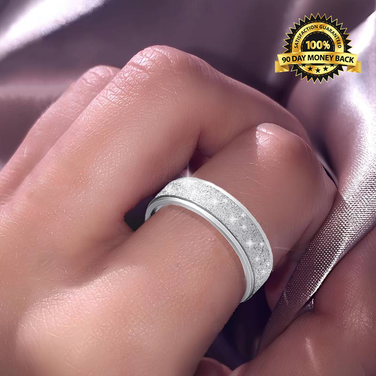 Lymphatic Magnetic Therapy Gold Sliver Plated Ring